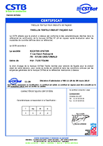 certificat QB11-31