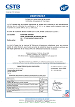 certificat CSTB